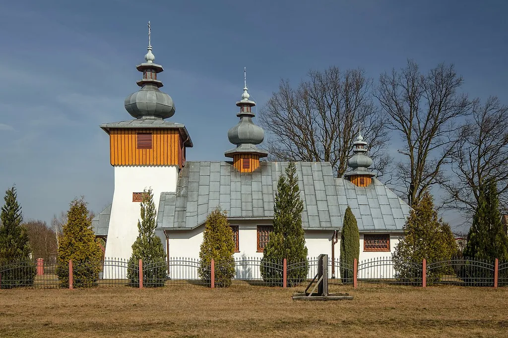 Archangel Michael orthodox church in Michałów, gmina Chocianów, Lower Silesia Voivodeship, Poland