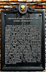 Church and Shrine of Our Lady of Aranzazu historical marker