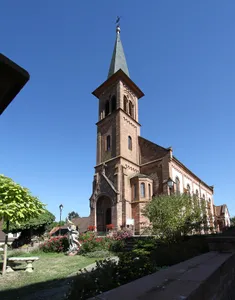 Church of Saint Philippe and James in Climbach