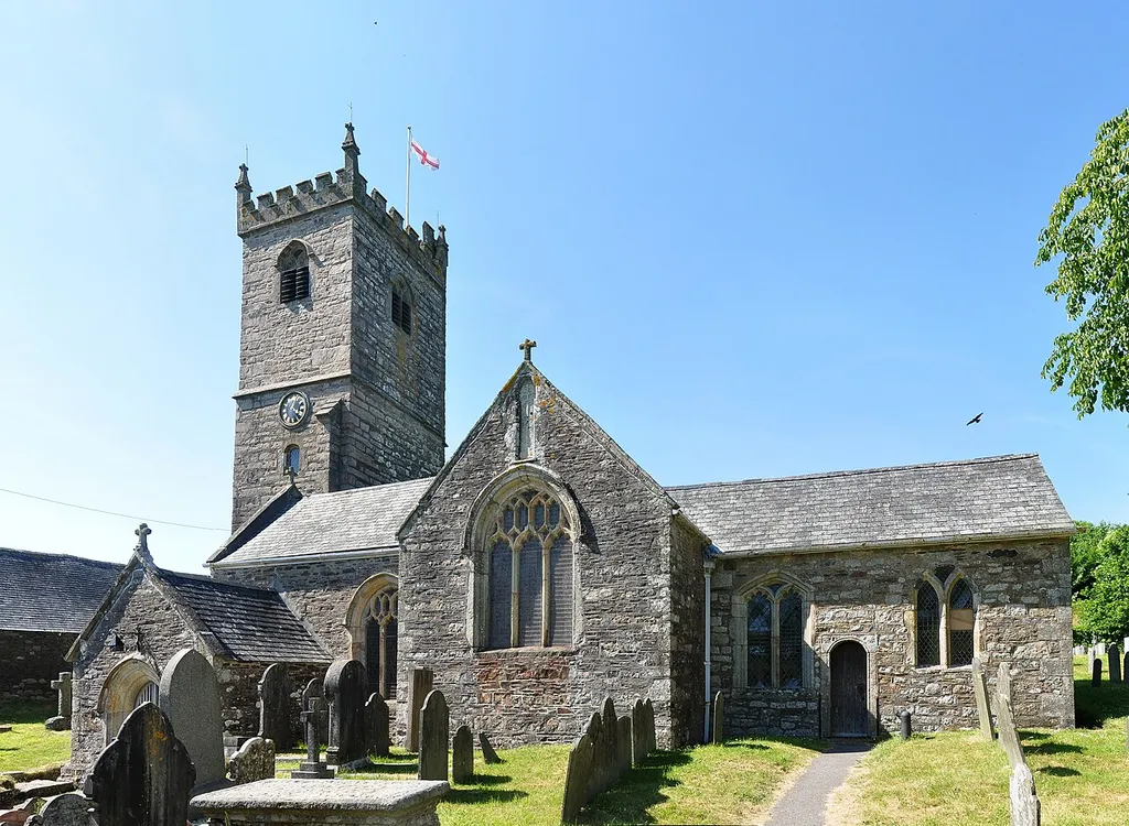 The church in Meavy on Dartmoor
