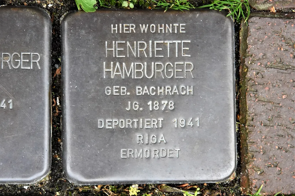 Schwedenstraße 24, Fürstenau; Stolperstein für Henriette Hamburger