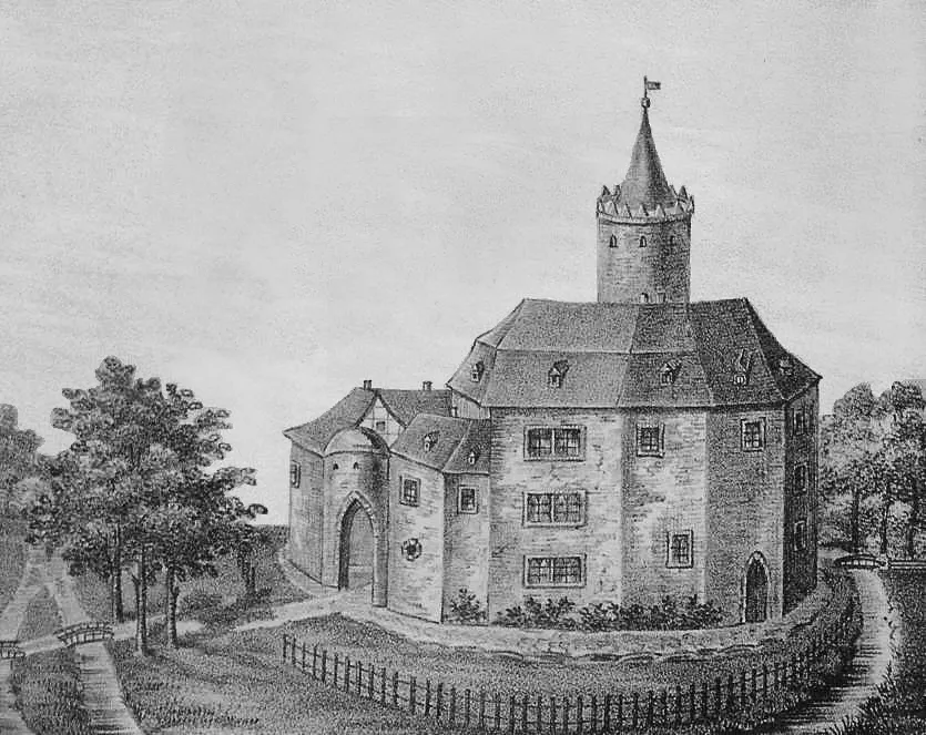 Burg Calvörde - Druck aus Görges
