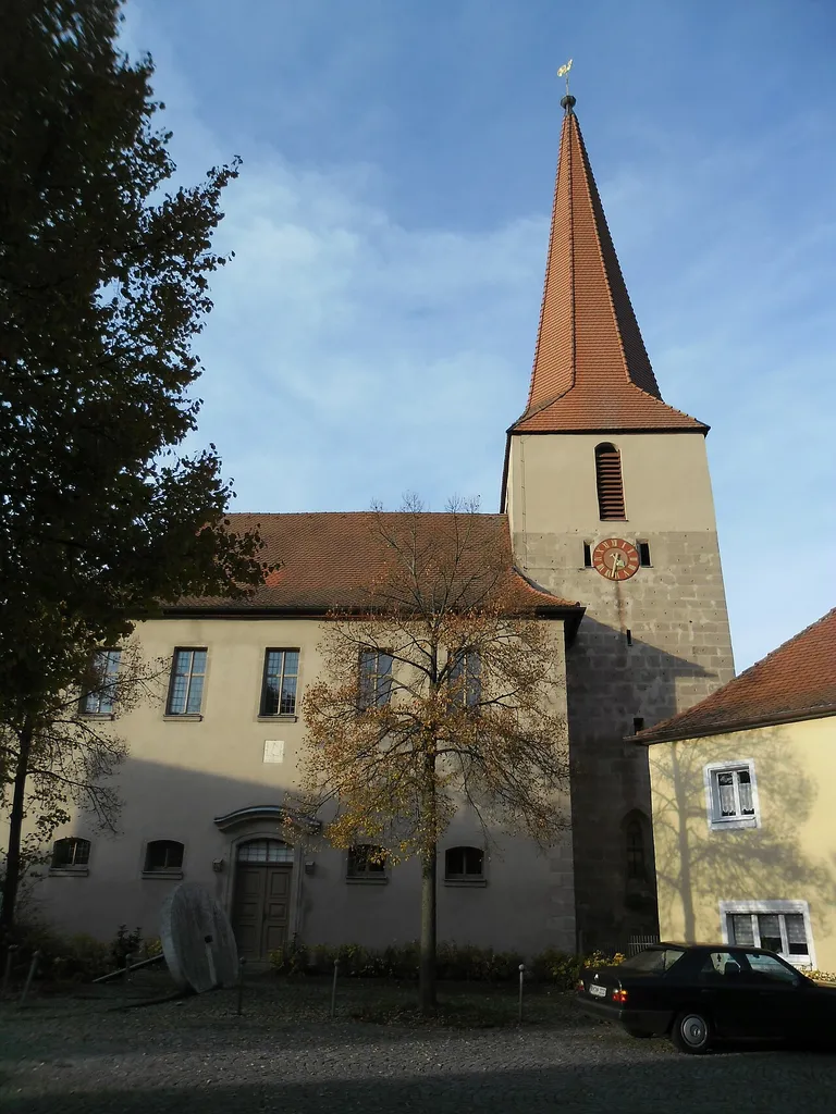 Gotische (stillgelegte) St.-Marien-Kirche in Thalmässing