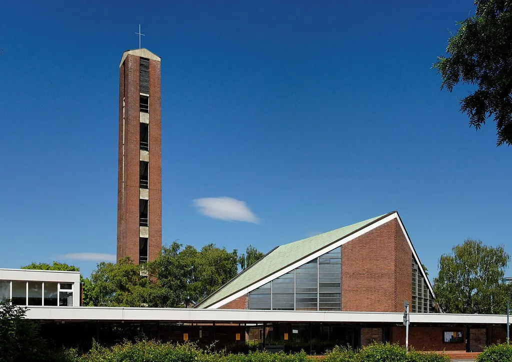 Philippus Church in Düsseldorf-Lörick, Germany