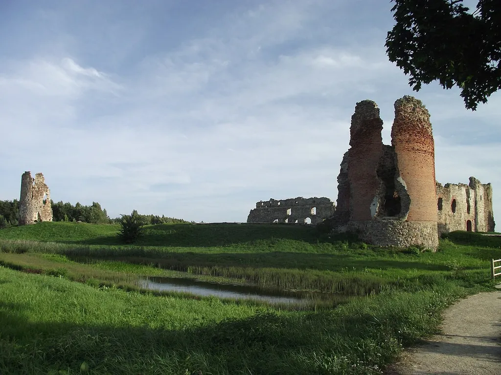 Laiuse castle ruins.