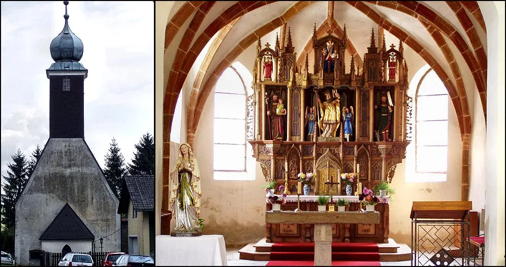 Pichl bei Wels - Filialkirche zum hl. Valentin This media shows the protected monument with ObjektID 59917 in Austria. (Commons, de, Wikidata)