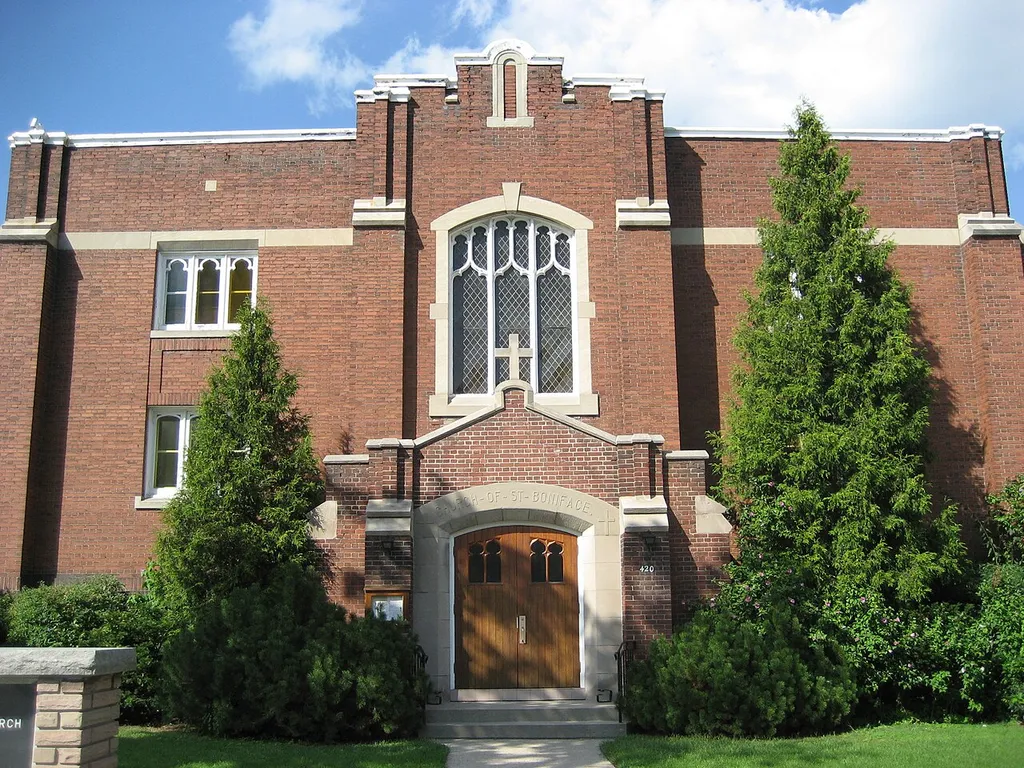 St.Boniface German Roman Catholic Church, Aberdeen Avenue, Hamilton, Canada.