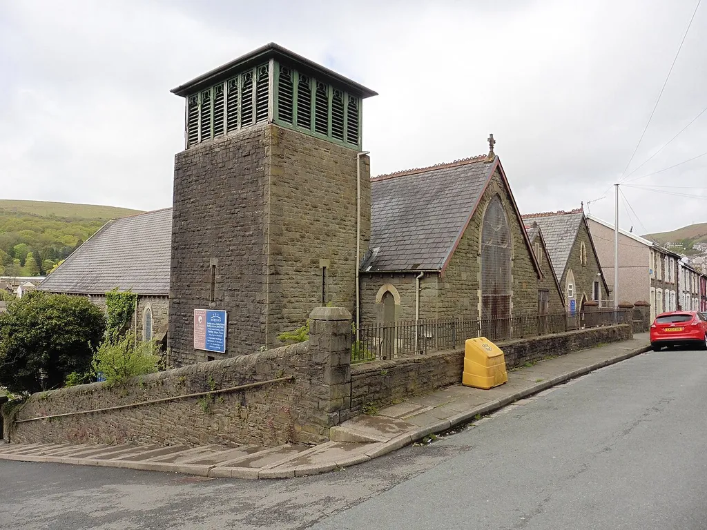 Porth, St Paul. St Paul's Church, Porth.