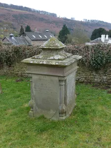 Gritton Monument approximately 30 metres south-west of west tower of Church of St Giles