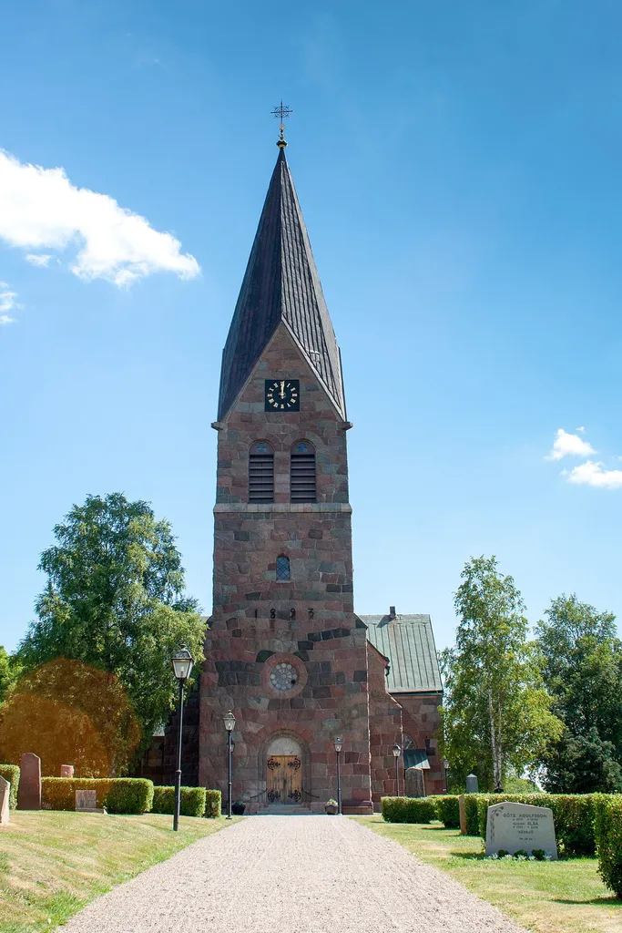 Church in Lommaryd, Aneby Kommun, Sweden.
