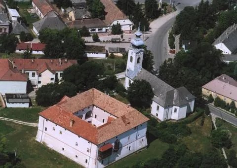 Ozora - Castle, Hungary, aerialphotography