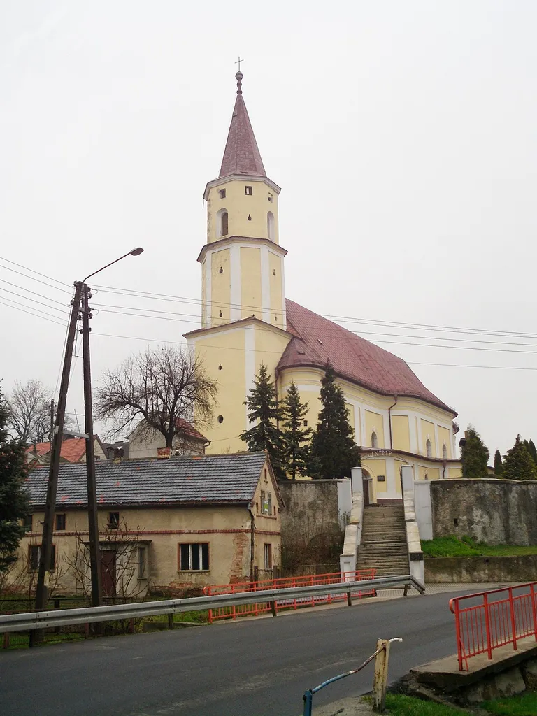 Church in Racławice Śląskie, Poland