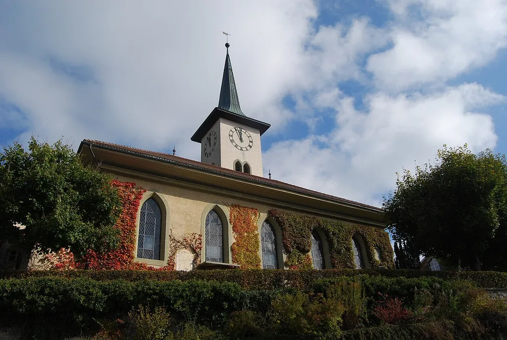 Church of Grosshöchstetten, canton of Bern, Switzerland