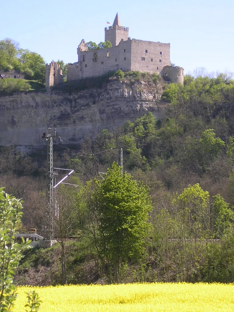 Rudelsburg bei Naumburg im Saaletal