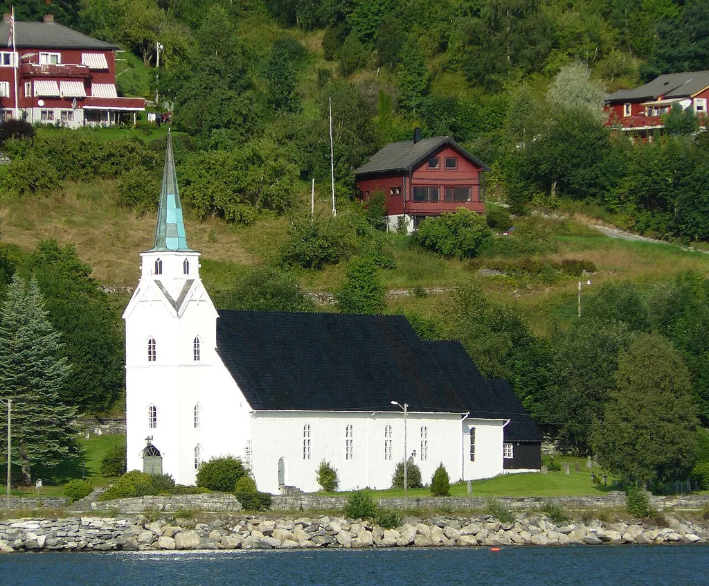 Vereide church in Gloppen, Norway - 1