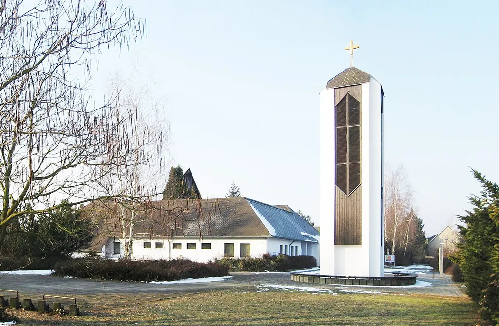 Paulus Church in Leipzig-Gruenau, Alte Salzstrasse 185