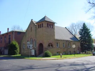 Photo image of the North West corner of the church.