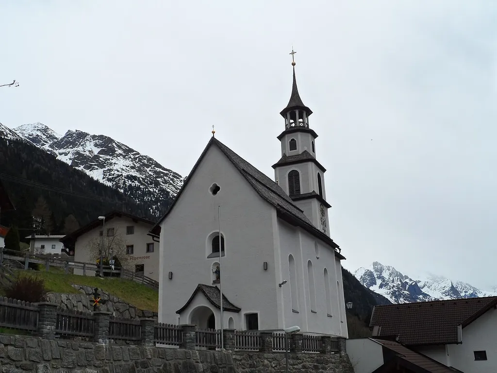 Expositurkirche Hl. Josef und Friedhof - Zaunhof, St. Leonhard im Pitztal