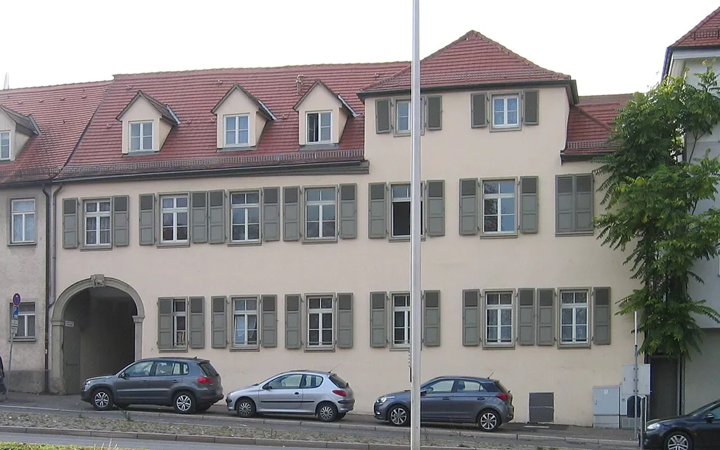 Ehrmaliges Wohnhaus von Oskar Mannheim in Ludwigsburg, Schloßstraße 23 (Stolperstein)