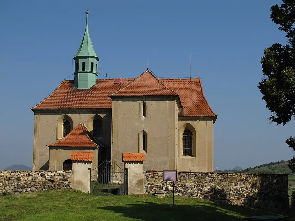 Osada Bedřichův Světec, okres Most - kostel sv. Jakuba Většího