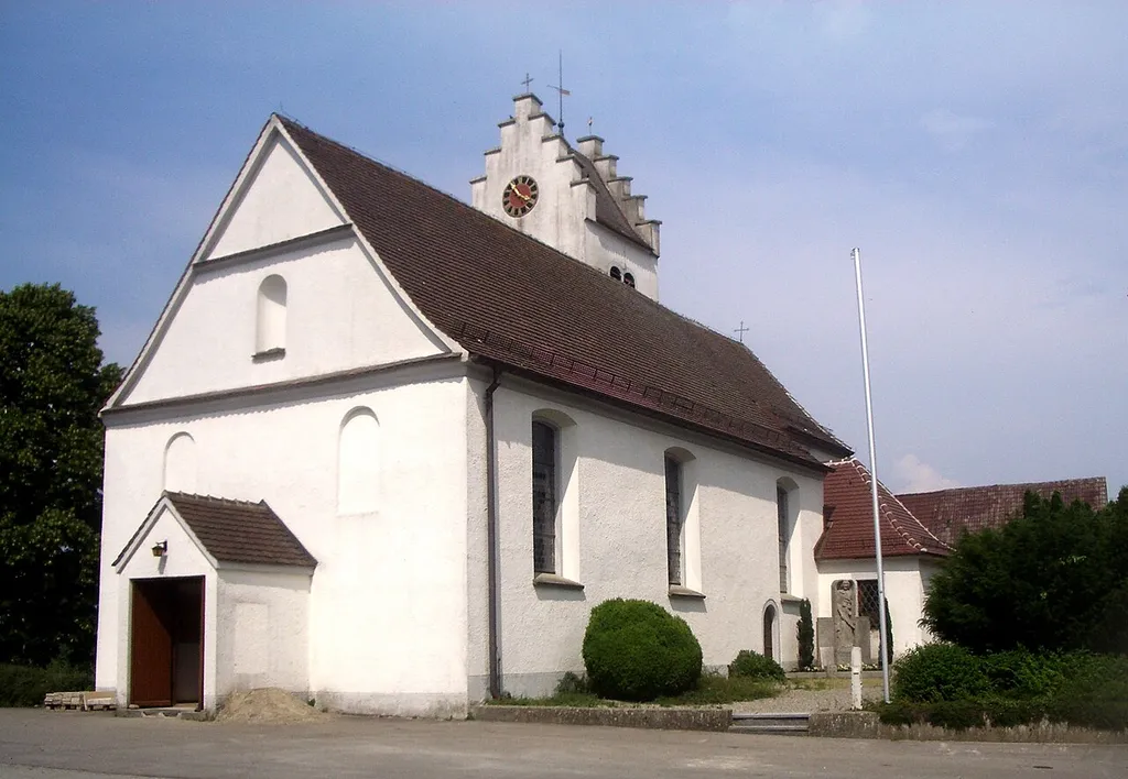 Horgenzell: Pfarrkirche St. Ursula, Horgenzell (während der Renovierung 2005)