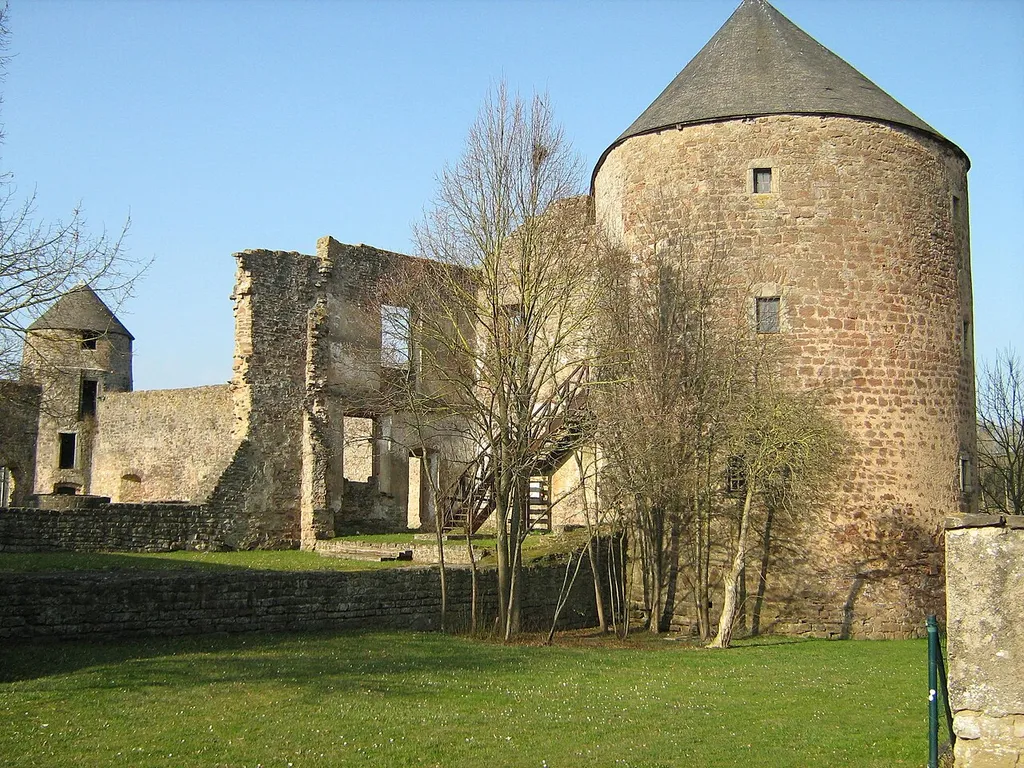 Pettingen Castle near Mersch, Luxembourg