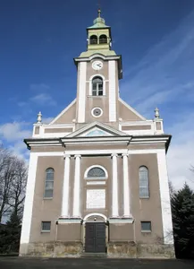 Lutheran church in Bystřice