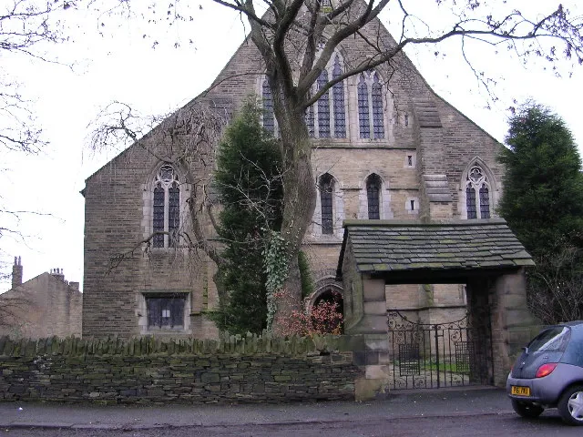 St Wilfrid's parish church, Bradford, West Yorkshire, seen from west-southwest