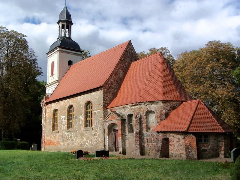 Kirche in Weitendorf, Landkreis Güstrow