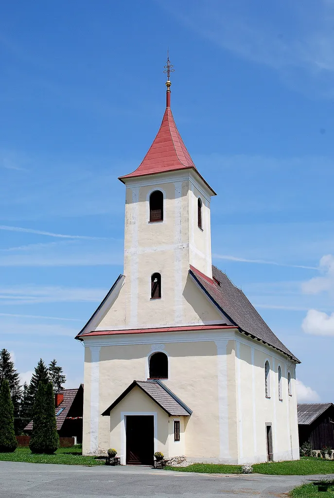 Aibl, Steiermark, Österreich: Kirche St. Lorenzen This media shows the protected monument with ObjektID 4037 in Austria. (Commons, de, Wikidata)