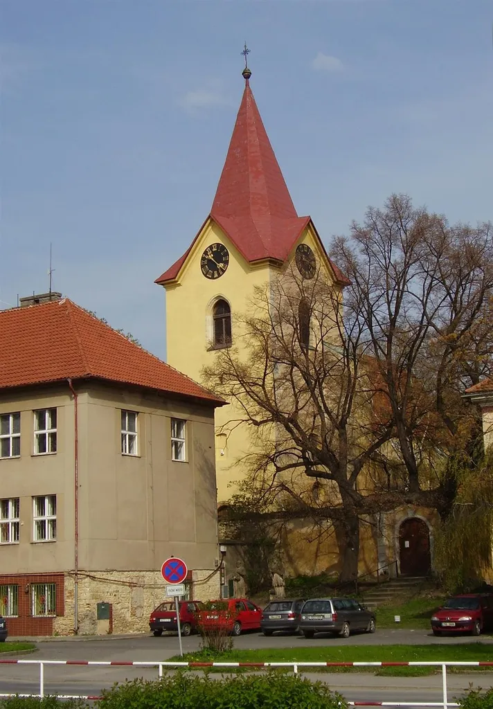 St. Jakub church in Hostivice near Prague