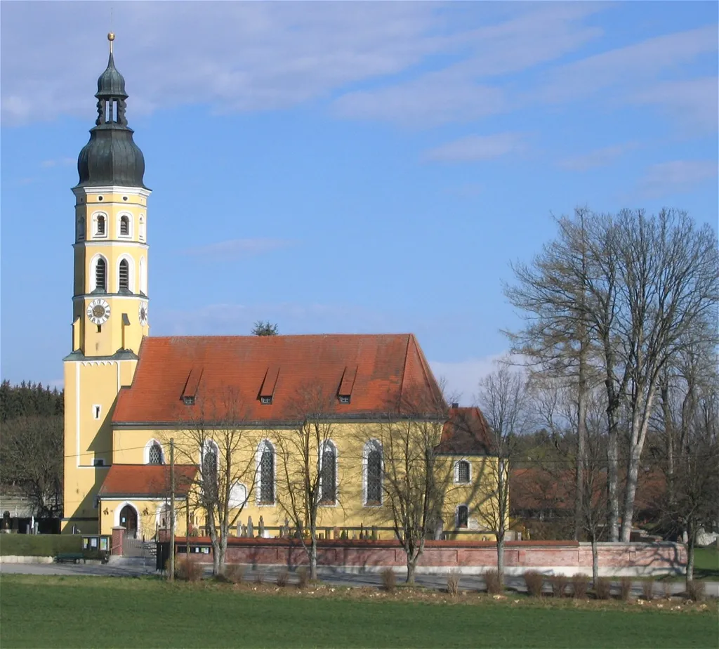 Arget, St Michael Parish Church from south.