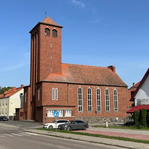 Holy Cross church in Węgorzewo