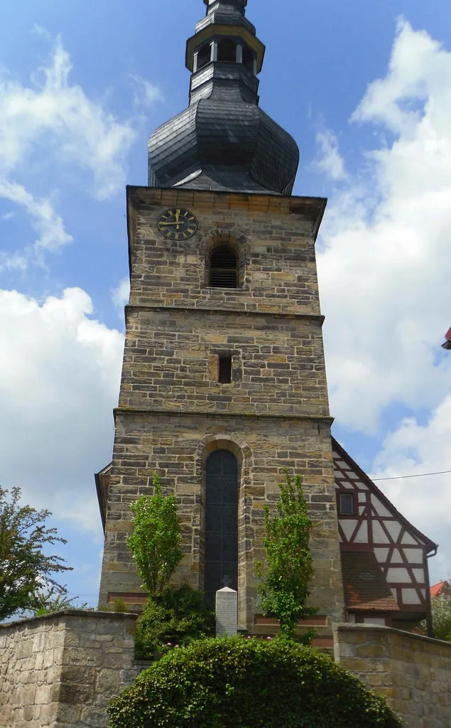 Die Kirche im Thurnauer Ortsteil Hutschdorf
