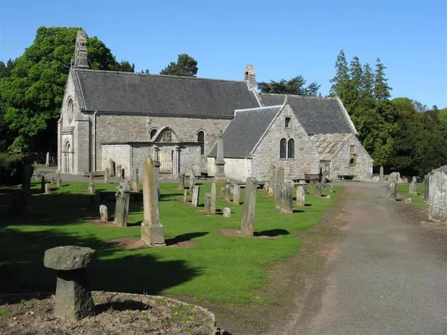 Abercorn Church A mostly post-reformation church, but with some Norman elements.
