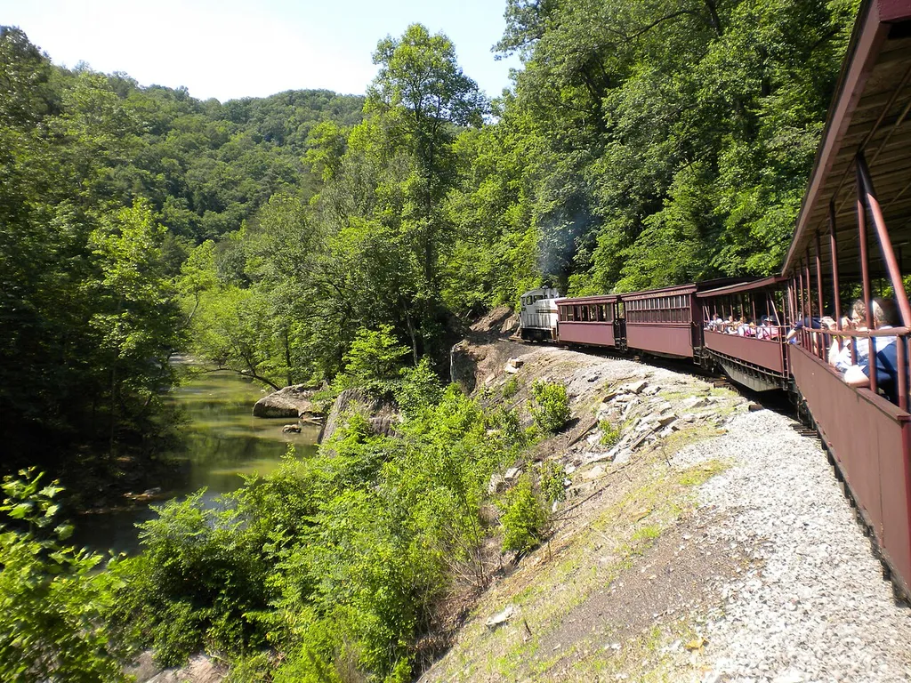 An excursion on the Big South Fork Scenic Railway.
