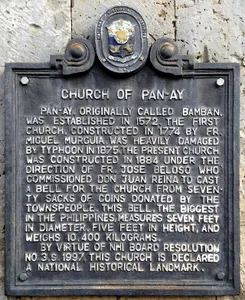 Church of Pan-ay historical marker