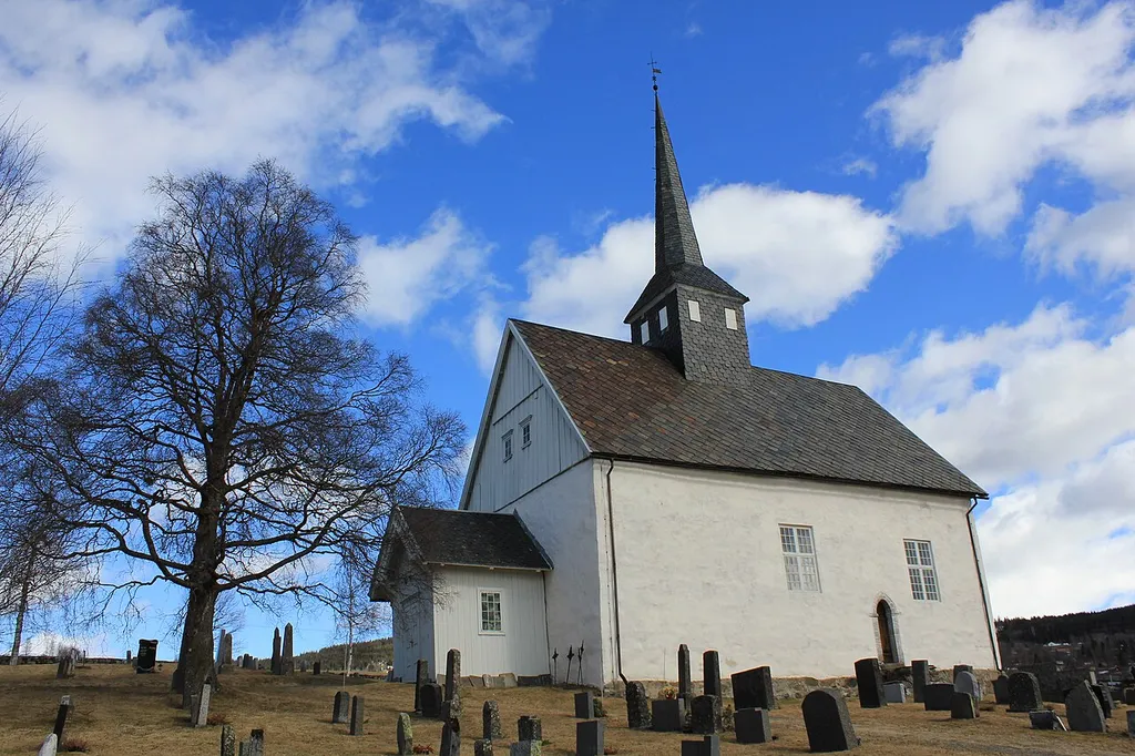 Follebu church, Gausdal, Oppland, Norway.