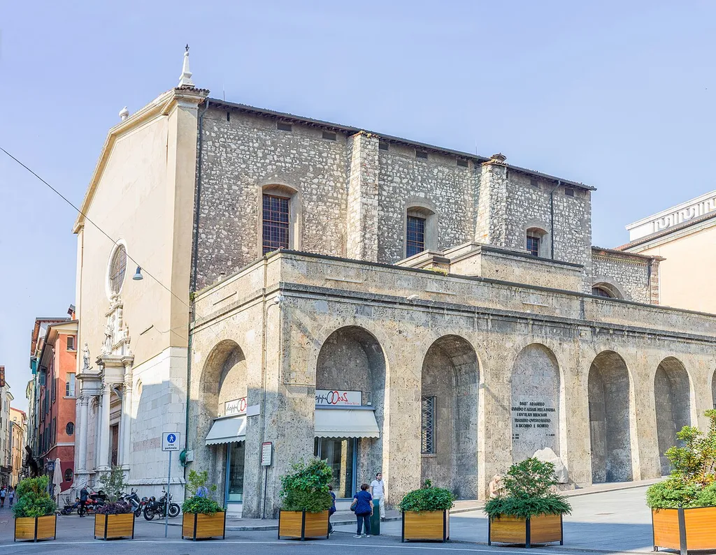 Sant'Agata church in Brescia.