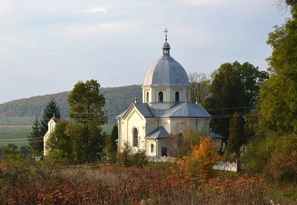 Церква Пресвятої Трійці в селі Стоки Перемишлянського району Львівської області.