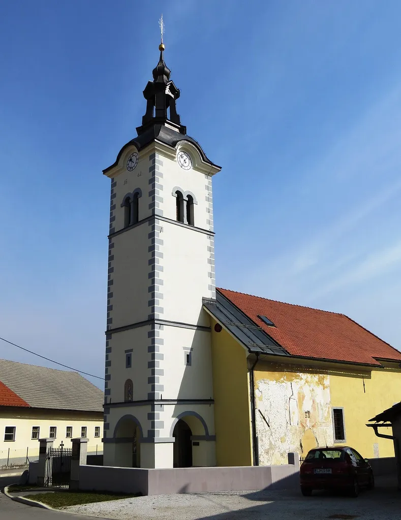 Church in Matena, Municipality of Ig, Slovenia