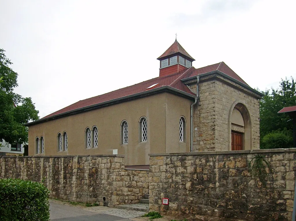 The Roman Catholic church of Neubiendorf (Mücheln/Geiseltal, district of Saalekreis, Saxony-Anhalt), in use between 1928 and 2006
