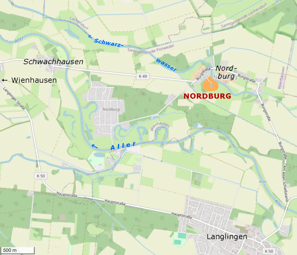Bernwardsburg = Mundburg bei Wahrenholz,