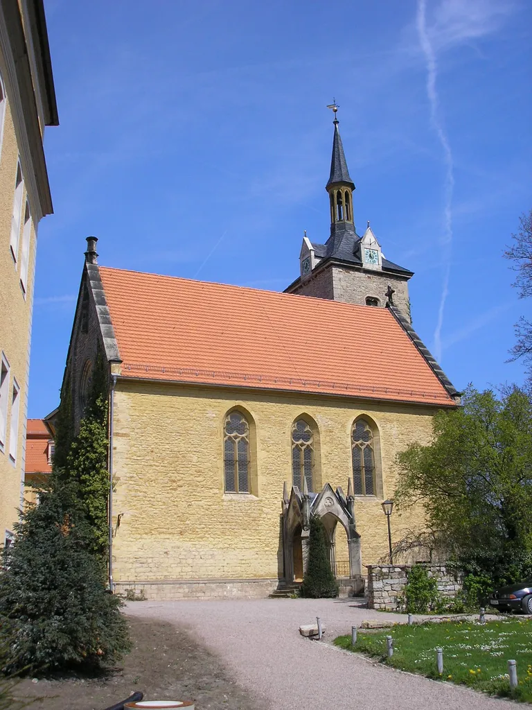 Die Kirche von Ettersburg (Thüringen).