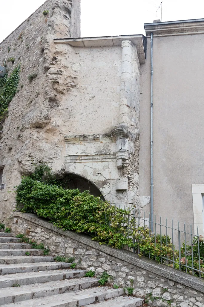 Vestiges de l'église Saint-Martin-des-Choux de Blois, détruite pendant la Révolution.