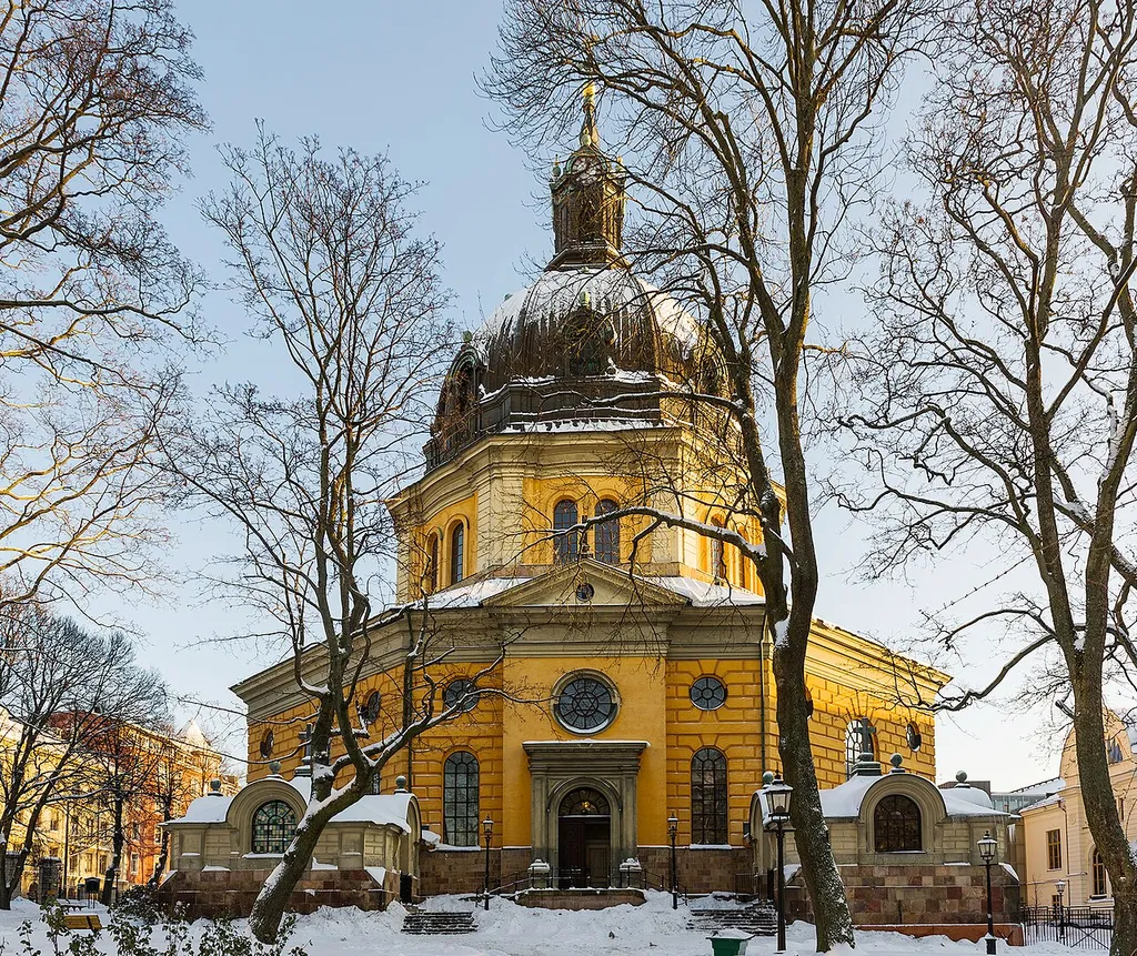 Hedvig Eleonora church, December 2012.
