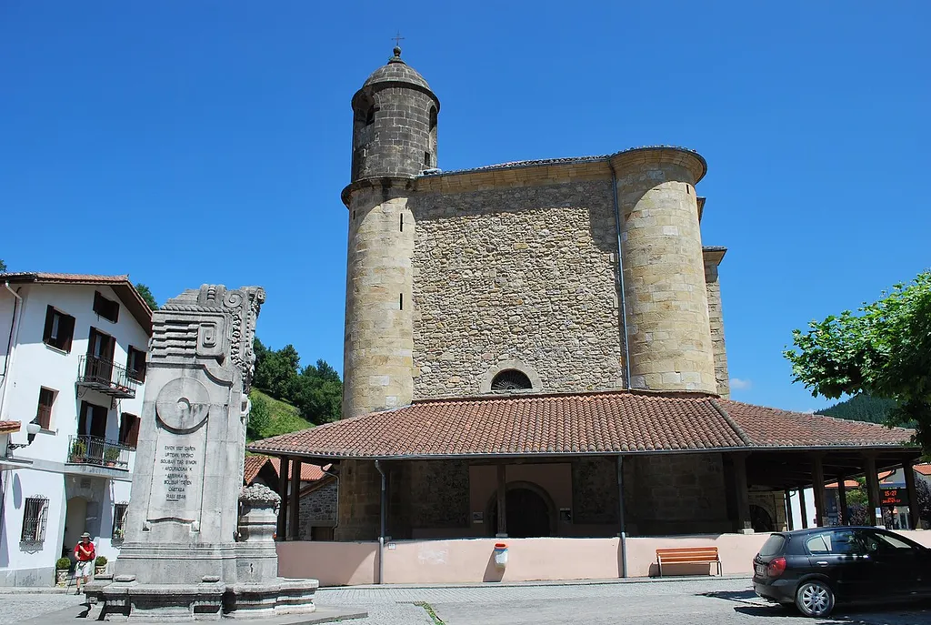 Église de Ziortza-Bolibar (Biscaye).