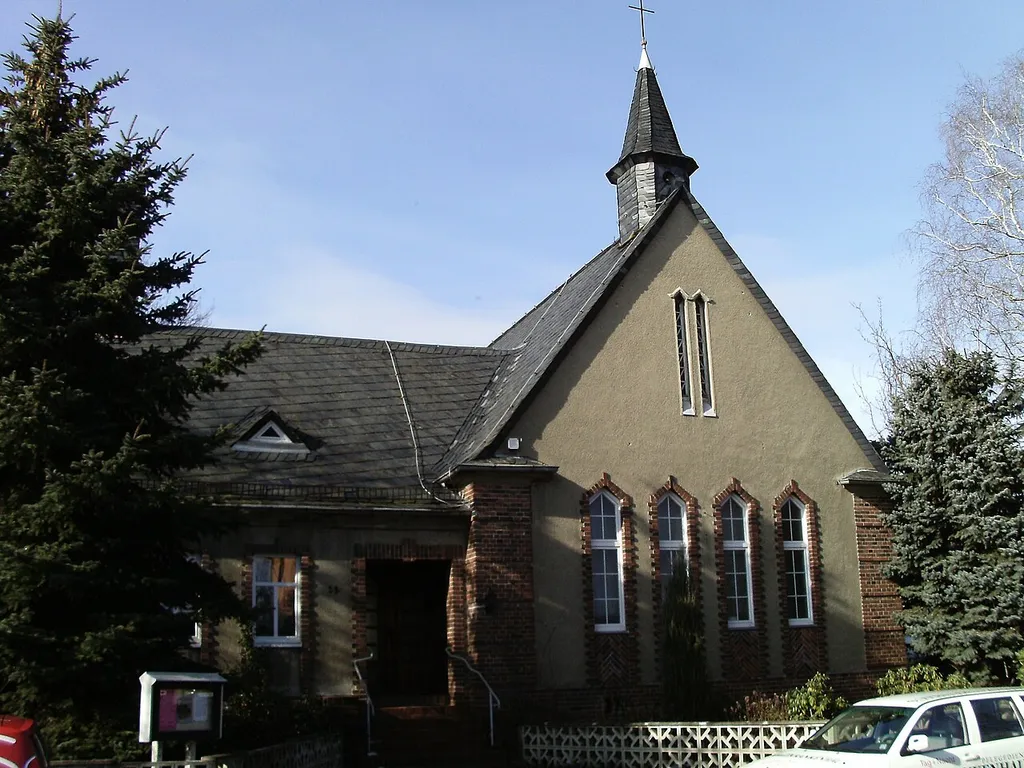 Methodist Peace Church in Grossdeuben (Böhlen, Leipzig district, Saxony)
