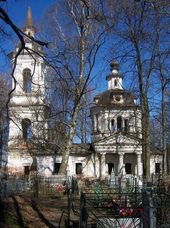 Церковь Преображения (кладбищенская): улица Первомайская, 84, Лух, Лухский район, Ивановская область