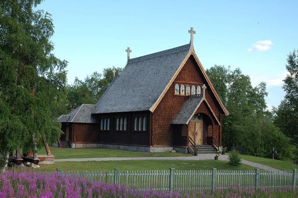 The church in Kvikkjokk